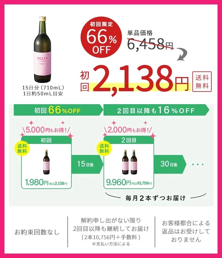 ベルタ酵素ドリンク